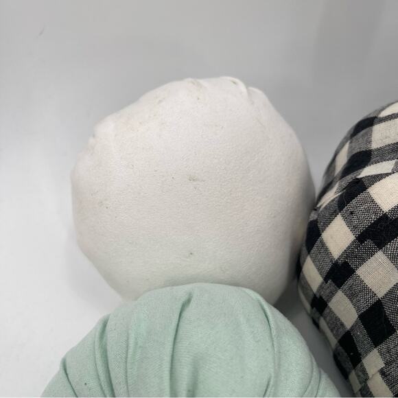 PUMPKIN Decor x 7 Home Buffalo Check Blue Table Mantel Fabric Gingham Fall - Picture 13 of 15